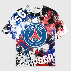 Мужская футболка оверсайз PSG FC