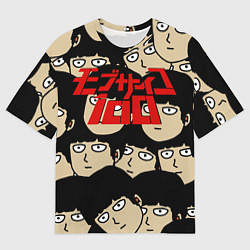 Футболка оверсайз мужская МОБ ПСИХО, цвет: 3D-принт