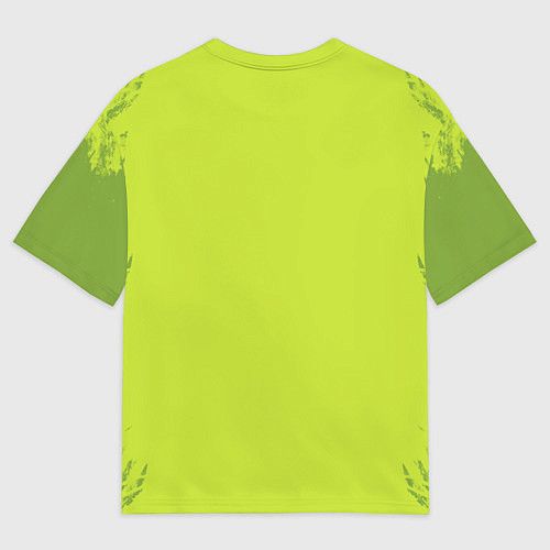 Мужская футболка оверсайз Авокадо / 3D-принт – фото 2