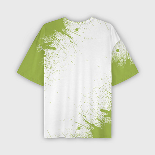 Мужская футболка оверсайз Авокадо / 3D-принт – фото 2
