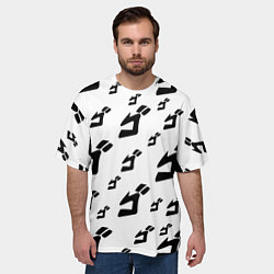 Футболка оверсайз мужская JoJo Bizarre Adventure, цвет: 3D-принт — фото 2