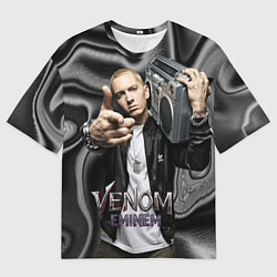Мужская футболка оверсайз Eminem-Venom