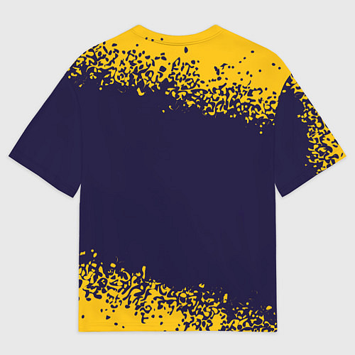 Мужская футболка оверсайз NIRVANA НИРВАНА / 3D-принт – фото 2