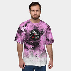 Футболка оверсайз мужская Stray kids, цвет: 3D-принт — фото 2