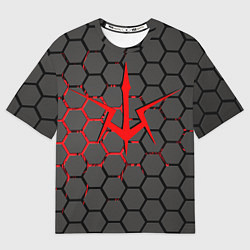 Мужская футболка оверсайз КОД ГИАСС