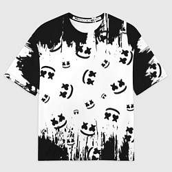 Футболка оверсайз мужская MARSHMELLO МАРШМЕЛЛОУ, цвет: 3D-принт