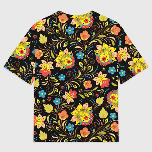 Мужская футболка оверсайз Русская красавица / 3D-принт – фото 2