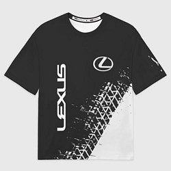 Футболка оверсайз мужская LEXUS ЛЕКСУС, цвет: 3D-принт