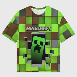 Мужская футболка оверсайз Minecraft