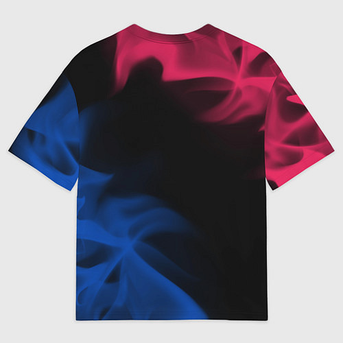 Мужская футболка оверсайз BARCELONA БАРСЕЛОНА / 3D-принт – фото 2