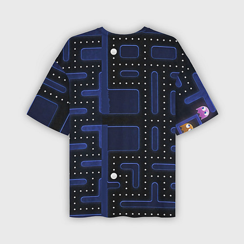 Мужская футболка оверсайз Pacman / 3D-принт – фото 2