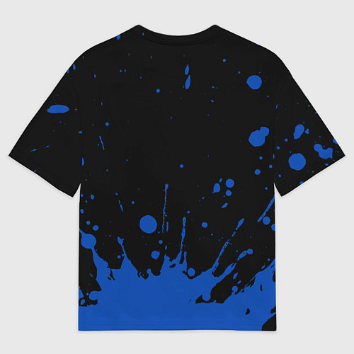 Мужская футболка оверсайз BARCELONA БАРСЕЛОНА / 3D-принт – фото 2