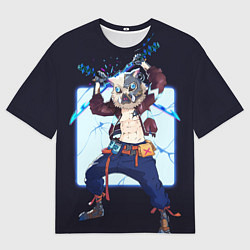 Футболка оверсайз мужская Иноске, цвет: 3D-принт