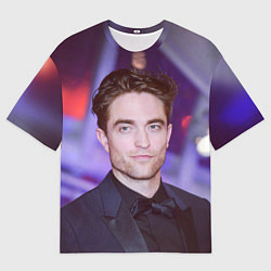 Мужская футболка оверсайз Роберт Паттинсон