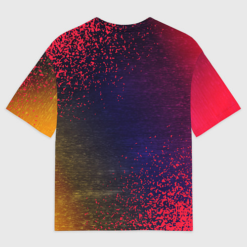 Мужская футболка оверсайз БЕЗ БАБ / 3D-принт – фото 2