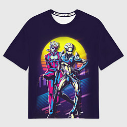 Футболка оверсайз мужская JoJo’s Bizarre Adventure, цвет: 3D-принт