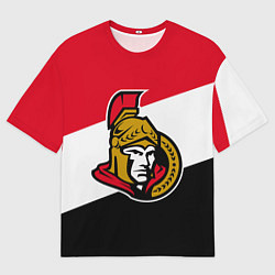 Мужская футболка оверсайз Оттава Сенаторз