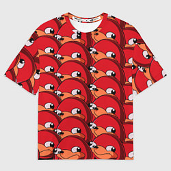 Футболка оверсайз мужская Knuckles, цвет: 3D-принт