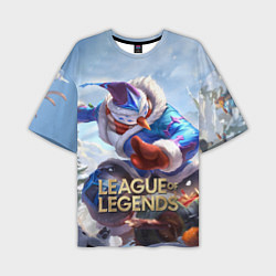 Мужская футболка оверсайз League of Legends МАСТЕР ЙИ