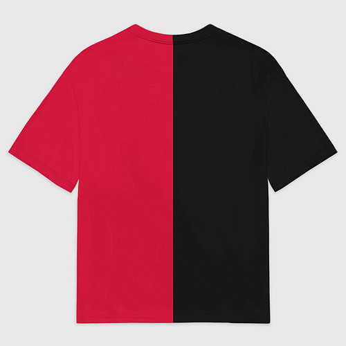 Мужская футболка оверсайз Чикаго Буллз / 3D-принт – фото 2