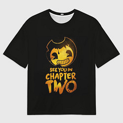 Футболка оверсайз мужская Bendy And The Ink Machine, цвет: 3D-принт