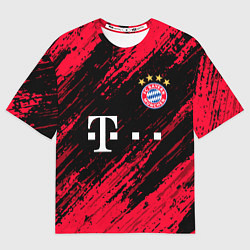 Мужская футболка оверсайз BAYERN MUNCHEN БАВАРИЯ