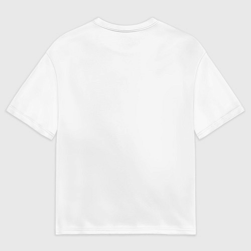 Мужская футболка оверсайз ДЕВУШКА ЗА СТЕКЛОМ / 3D-принт – фото 2