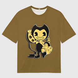Футболка оверсайз мужская Bendy And The Ink Machine, цвет: 3D-принт