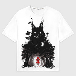 Футболка оверсайз мужская Красная шапочка, цвет: 3D-принт