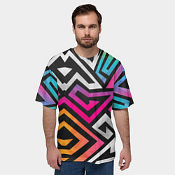 Футболка оверсайз мужская GRAFFITY, цвет: 3D-принт — фото 2