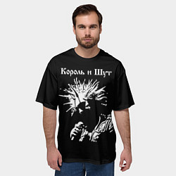 Футболка оверсайз мужская Король и Шут, цвет: 3D-принт — фото 2
