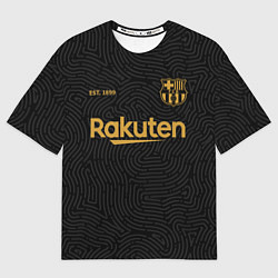 Мужская футболка оверсайз BARCELONA 2021 - ГОСТЕВАЯ