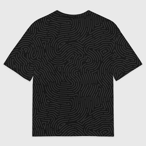 Мужская футболка оверсайз BARCELONA 2021 - ГОСТЕВАЯ / 3D-принт – фото 2