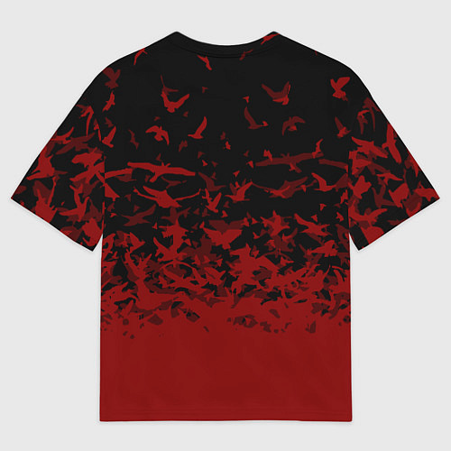 Мужская футболка оверсайз Velial Squad / 3D-принт – фото 2