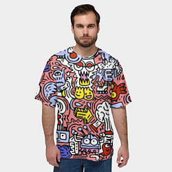 Футболка оверсайз мужская Tosh, цвет: 3D-принт — фото 2
