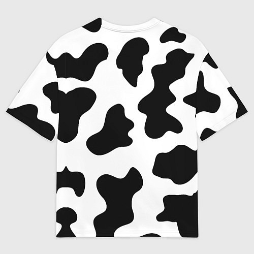 Мужская футболка оверсайз Му-му / 3D-принт – фото 2