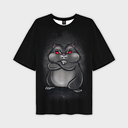 Футболка оверсайз мужская HAMSTER, цвет: 3D-принт