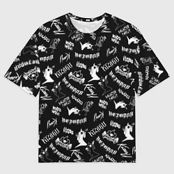 Футболка оверсайз мужская KIZARU HAUNTED FAMILY, цвет: 3D-принт