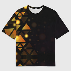 Футболка оверсайз мужская Geometry, цвет: 3D-принт