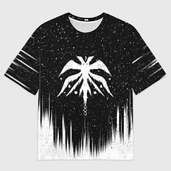 Мужская футболка оверсайз Башня бога Крылатое древо Z