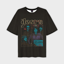 Футболка оверсайз мужская The Doors, цвет: 3D-принт