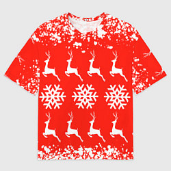 Мужская футболка оверсайз New Year