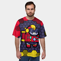Футболка оверсайз мужская AMONG US - BRAWL STARS SURGE, цвет: 3D-принт — фото 2