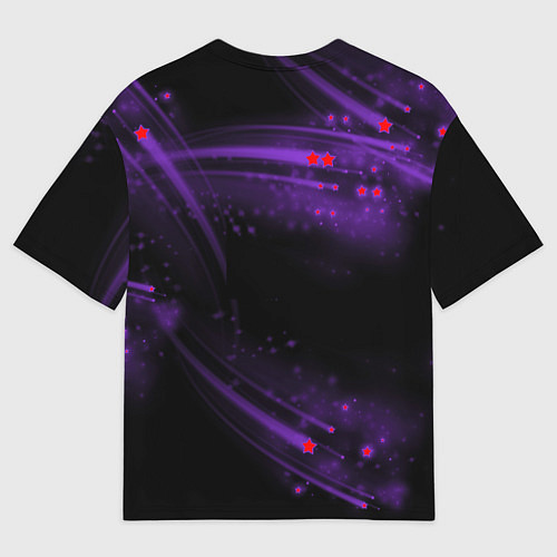 Мужская футболка оверсайз Among Us Rock Star / 3D-принт – фото 2