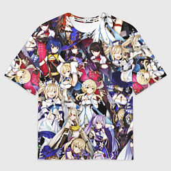 Мужская футболка оверсайз GENSHIN IMPACT