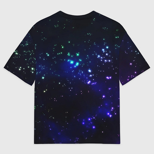 Мужская футболка оверсайз Among us Impostor / 3D-принт – фото 2