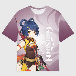 Мужская футболка оверсайз GENSHIN IMPACT, СЯН ЛИН