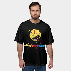 Футболка оверсайз мужская Cyberpunk 2077, цвет: 3D-принт — фото 2