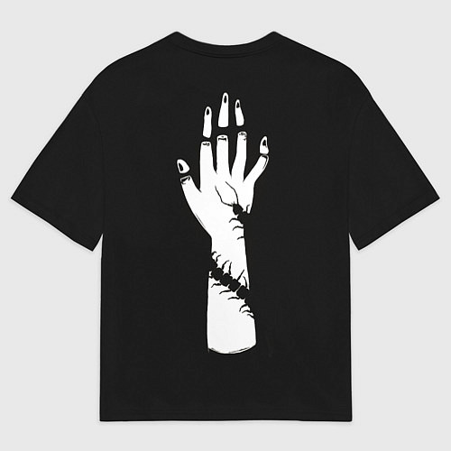 Мужская футболка оверсайз Ken and scolopendra / 3D-принт – фото 2