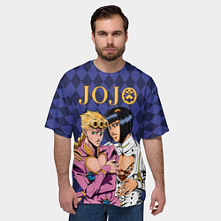 Футболка оверсайз мужская JOJO, цвет: 3D-принт — фото 2